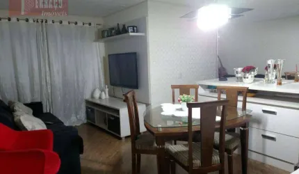 Apartamento com 3 dormitórios à venda, 67 m² por R$ 530.000,00 - Vila Homero Thon - Santo André/SP