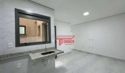 Apartamento com 2 dormitórios, 42 m² - venda ou aluguel - Jardim do Estádio - Santo André/SP