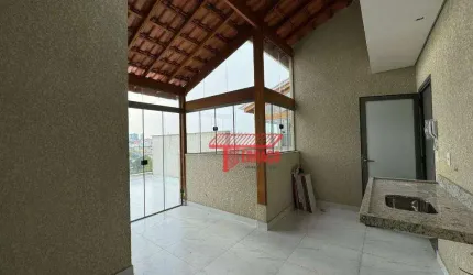 Cobertura com 2 dormitórios, 63 m² - venda ou aluguel  - Jardim do Estádio - Santo André/SP