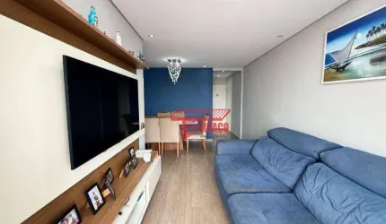 Apartamento com 03 dormitórios sendo 01 suíte à venda, 75m² - Vila Floresta - Santo André/SP