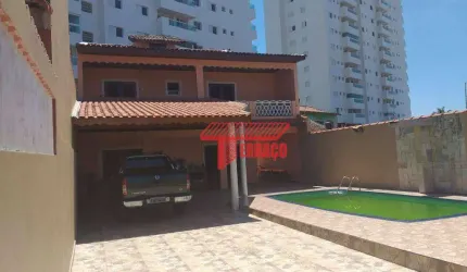 Sobrado com 4 dormitórios à venda, 245 m²  - Jardim Praia Grande - Mongaguá/SP