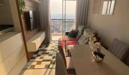 Apartamento com 2 dormitórios à venda, 50 m² por R$ 405.000,00 - Utinga - Santo André/SP