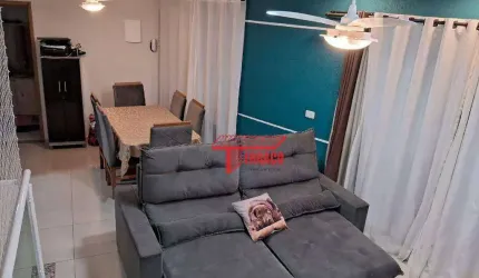 Sobrado com 3 dormitórios à venda, 164 m² por R$ 720.000,00 - Vila Linda - Santo André/SP