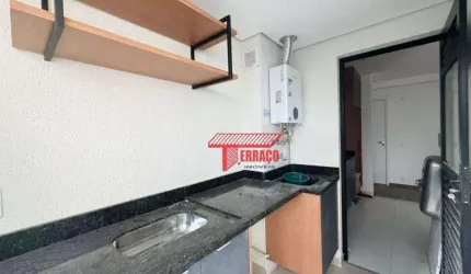 Apartamento novo com 2 dormitórios para alugar, 56 m² - Jardim - Santo André/SP