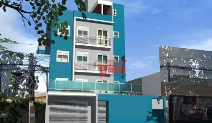 Apartamento com 2 dormitórios à venda, 44 m² por R$ 425.000,00 - Paraíso - Santo André/SP