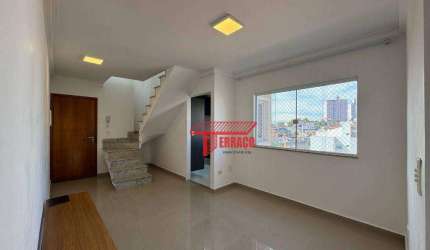 Cobertura com 2 dormitórios, 113 m² - venda ou aluguel  - Parque São Vicente - Mauá/SP