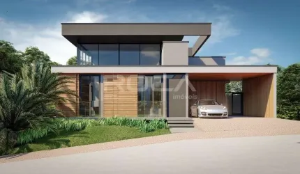 Casa de luxo na Vila do Golf com 4 suítes e 4 garagens em Ribeirão Preto