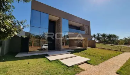 Casa de Alto Padrão com 4 suítes no condomínio Alphaville, em Ribeirão Preto.