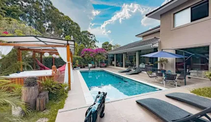 Casa em condomínio fechado com 5 quartos à venda na Avenida Campinas, 558, Residencial Tamboré, Barueri por R$ 12.500.000