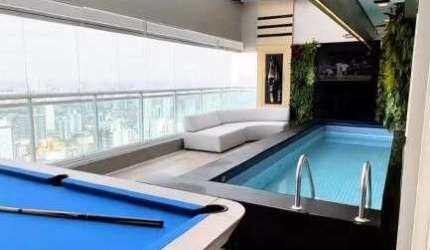 Cobertura com 4 quartos à venda na Rua Cândido Lacerda, 312, Vila Regente Feijó, São Paulo por R$ 13.900.000