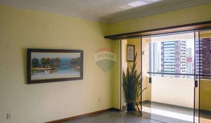 Belíssimo apartamento para venda na avenida Lucaia, Rio Vermelho - 4/4, 2 suítes, infraestrutura completa, 2 vagas de garagem, segurança 24h