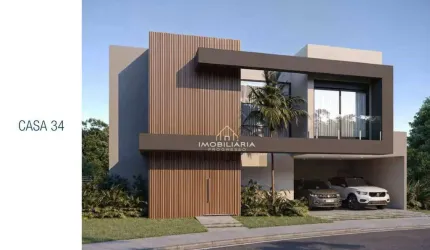 Casa com 4 dormitórios à venda, 358 m² por R$ 4.390.000,00 - Santa Felicidade - Curitiba/PR