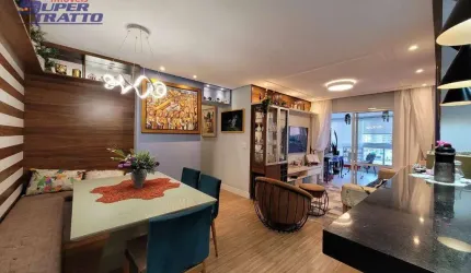 Apartamento com 3 dormitórios à venda, 119 m² por R$ 1.150.000,00 - Canto do Forte - Praia Grande/SP