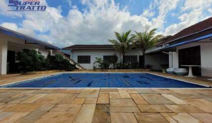 Casa com 5 dormitórios à venda, 372 m² por R$ 1.400.000,00 - Balneário Flórida - Praia Grande/SP