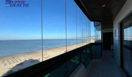 Apartamento com 3 dormitórios à venda, 170 m² por R$ 1.350.000,00 - Canto do Forte - Praia Grande/SP