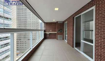 Apartamento com 3 dormitórios à venda, 132 m² por R$ 1.200.000,00 - Canto do Forte - Praia Grande/SP