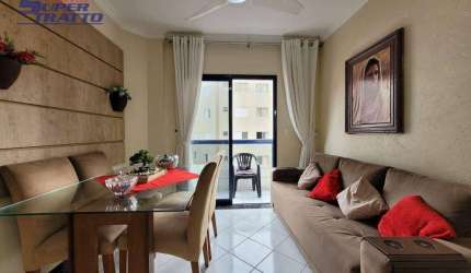 Apartamento com 2 dormitórios à venda, 65 m² por R$ 390.000,00 - Tupi - Praia Grande/SP