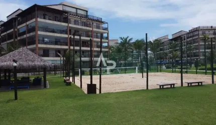 Apartamento pé na areia à venda no bairro Porto Das Dunas - Aquiraz/CE