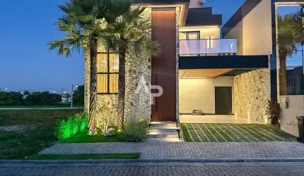 Casa à venda em regime de porteira fechada no Condomínio Jardins Terra Brasilis - Aquiraz/CE