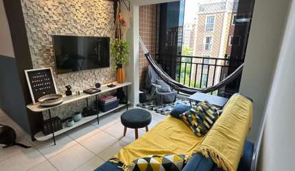Apartamento reformado no Smile Village - Lagoa nova - Natal