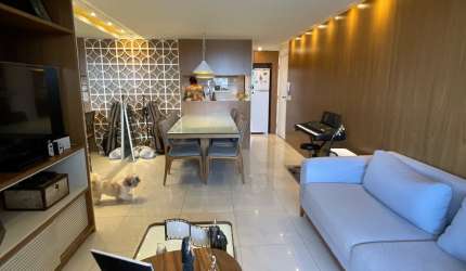 Lindo apartamento reformado e mobiliado no Lacqua condomínio club - Neopolis - Natal