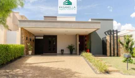 Casa em condomínio fechado com 3 quartos à venda no Condomínio Buona Vita, Araraquara , 207 m2 por R$ 1.290.000