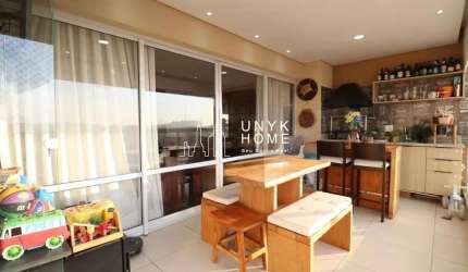 Apartamento com 3 dormitórios e varanda gourmet a venda na Vila Romana