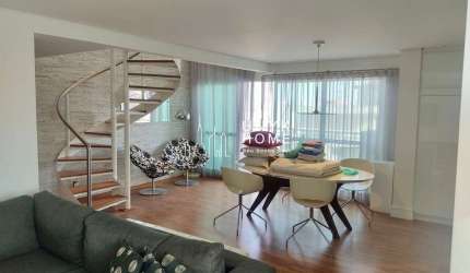 Loft Moderno e Mobiliado para Alugar na Vila Nova Conceição - 104m², 2 Vagas