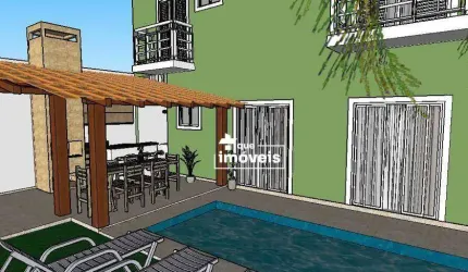Casa com 2 dormitórios à venda, 120 m² por R$ 280.000 - Jardim Conceição (Sousas) - Campinas/SP