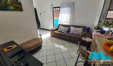 Apartamento com 1 quarto e 1 vaga privativa no Boqueirão em Praia Grande