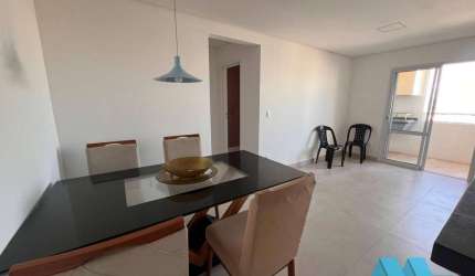 Apartamento novo de 1 suíte, churrasqueira, na Tupi em Praia Grande