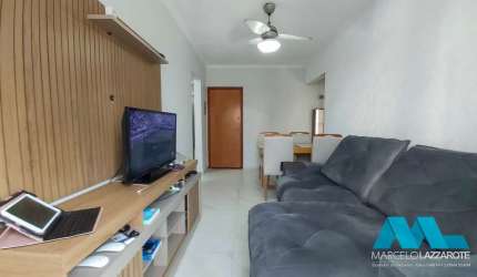 Apartamento a venda de 51 m² com 1 suíte e 2 banheiros, na Guilhermina em Praia Grande a 250 m da praia