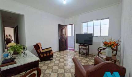 Casa geminada 2 quartos com galpão/loja no Sítio do Campo em Praia Grande