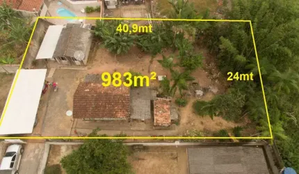 Terreno à venda, 980 m² por R$ 780.000,00 - Espinheiros - Itajaí/SC