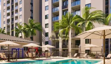 Apartamento com 2 dormitórios à venda, 54 m² por R$ 389.495,94 - Escola Agrícola - Blumenau/SC