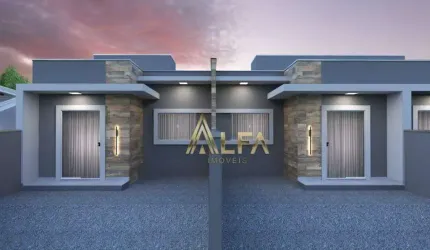 Casa com 1 dormitório à venda, 52 m² por R$ 389.000,00 - Gravatá - Penha/SC