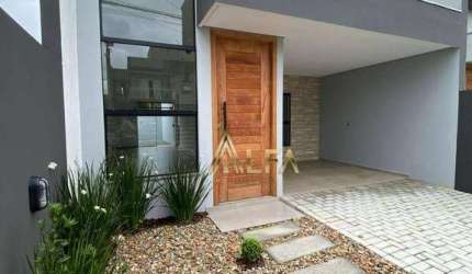 Casa com 1 SUÍTE + 1 QUARTO à venda, 76 m² por R$ 450.000 - Itacolomi - Balneário Piçarras/SC