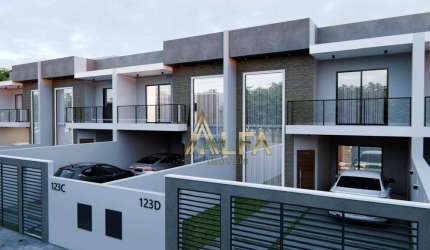 Sobrado com 3 dormitórios à venda, 136 m² por R$ 900.000,00 - Centro - Penha/SC
