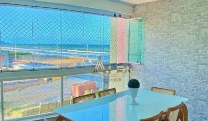 Vista Mar / Apartamento com 3 dormitórios sendo 1 suíte com 2 vagas de garagemà venda, 115 m² por R$ 1.200.000 - Centro - Navegantes/SC