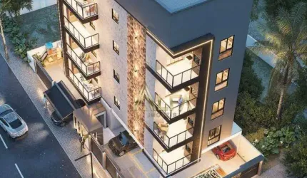Apartamento com 1 Suíte + a dormitório à venda, 72 m² por R$ 510.000 - Itacolomi - Balneário Piçarras/SC