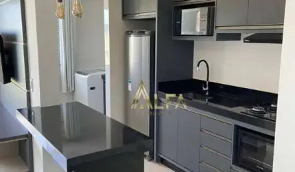 Apartamento mobiliado  com 2 dormitórios sendo 1 suíte à venda, 70 m² por R$ 590.000 - Gravatá - Navegantes/SC