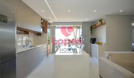 Apartamento Moderno à Venda no Tingui | 69,20m² | 2 Quartos | Sacada com Churrasqueira