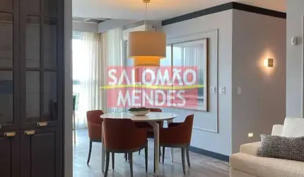 Maravilhoso apartamento de 106m², varanda gourmet, área de lazer completa.
