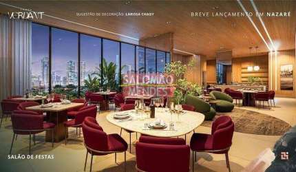Apartamento de luxo em Nazaré, moderno e elegante - 4 suítes- LANÇAMENTO
