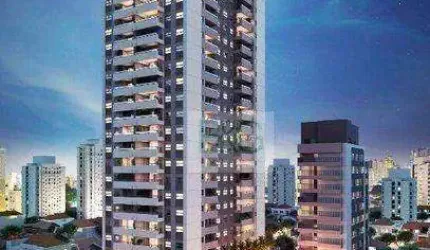 Apartamento para Venda em São Paulo, Brooklin Paulista, 2 dormitórios, 1 suíte, 4 banheiros, 1 vaga