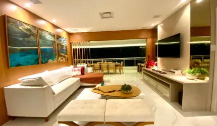 Luxuoso Apartamento em Patamares 143 mt 3 vagas 3/4 sendo 2 suites