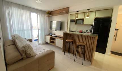 Apartamento em piata 3/4 1 suítes andar alto finamente decorado
