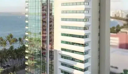 Apartamento a beira mar da Ponta Verde, com 4 quartos