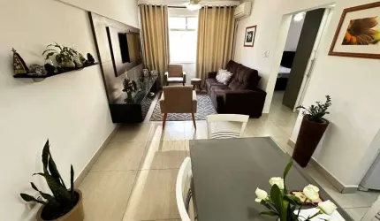 Apartamento à venda, 1 quarto, 1 vaga, José Menino - Santos/SP