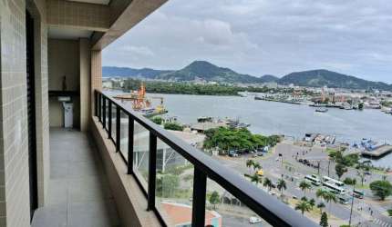 Apartamento à venda, 2 quartos, 1 suíte, 1 vaga, PONTA DA PRAIA - Santos/SP